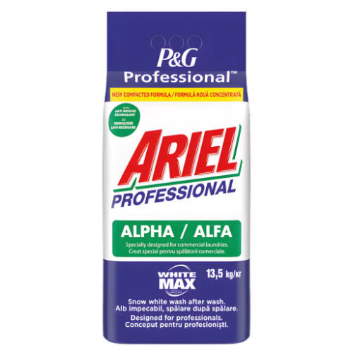 Ariel Alpha Professional White Max mosópor 13,5 kg