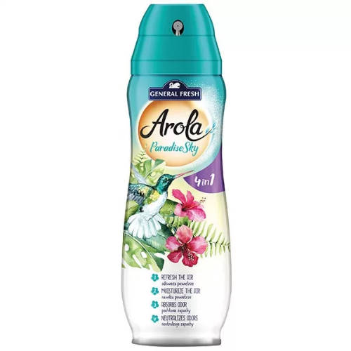 Arola légfrissítő aerosol karcsúsított 4 in 1 paradise sky 300 ml
