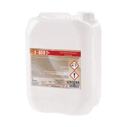 E-Acid 2+ fertőtlenítő hatású vízkőoldó 5 l