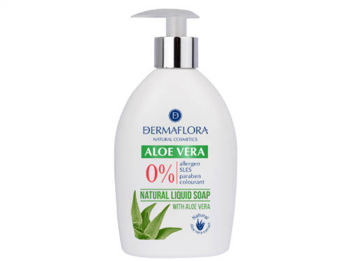 Dermaflora 0% folyékony szappan 400 ml aloe vera