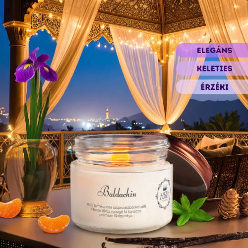 Aurora Vintage illatgyertya BALDACHIN