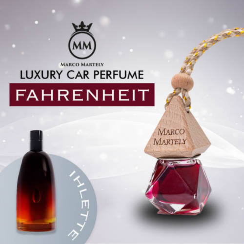 Marco Martely fakupakos autóillatosító parfüm FAHRENHEIT - férfi illat 7 ml