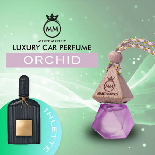 Marco Martely fakupakos autóillatosító parfüm ORCHID - unisex illat 7 ml
