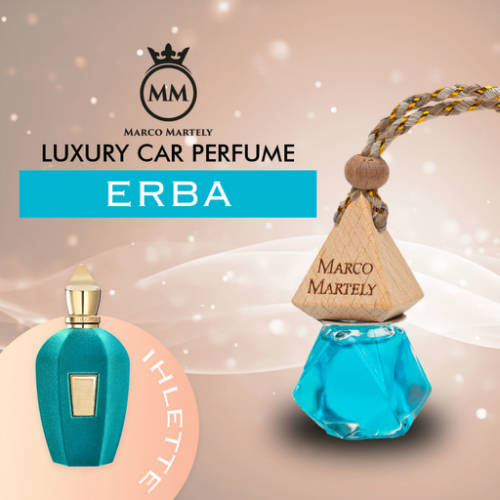Marco Martely fakupakos autóillatosító parfüm ERBA - unisex illat 7 ml
