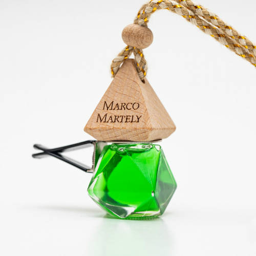 Marco Martely fakupakos autóillatosító parfüm CITRUS FRESH & GREEN TEA - natúr illat 7 ml