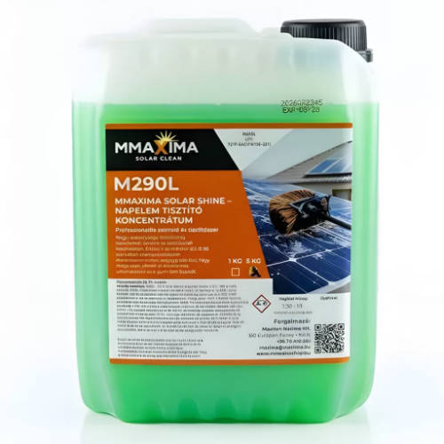 M290 Mmaxima Solar Cleaner – Napelem tisztító koncentrátum, 5 kg (professzionális)