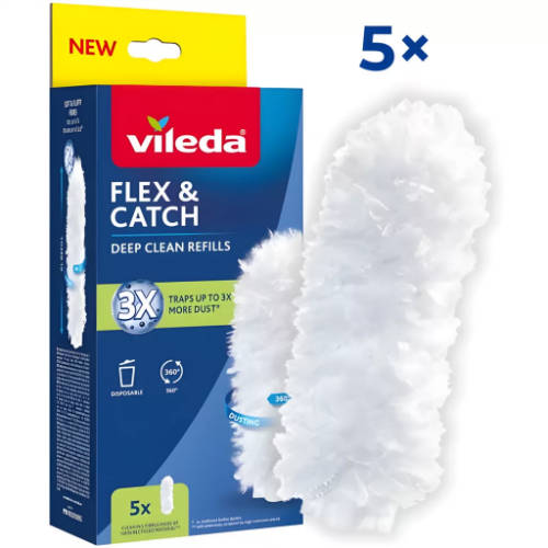 Vileda Flex&Catch portörlő utántöltő 5 db/csomag